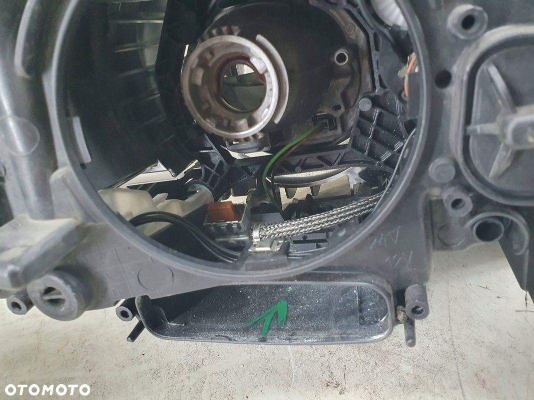 BMW 5 F10 F11 xenon nie skrętny lewa lampa przednia przód reflektor - 7