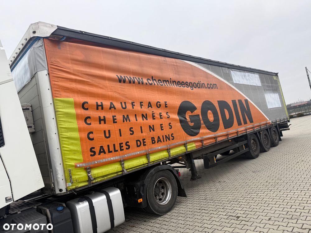 Schmitz Cargobull SCHMITZ / 2 OSIE PODNOSZONE / MULDA / RAMA OCYNK / Z FRANCJI / STAN BDB / / / - 1