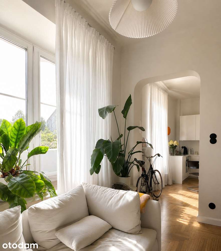 Żoliborz Oficerski wysokie 2 pokoje 44 m² wyremontowane kamienica 1924