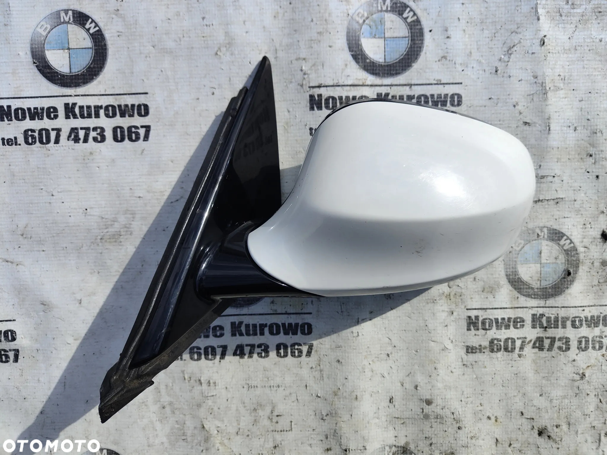 BMW E90 E91 LCI lifting Lusterko lewe M-Pakiet Alpinweiss 5 pin - 2