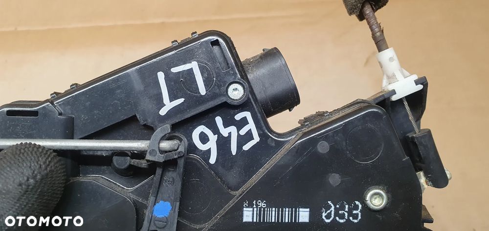Zamek lewy tył tylny BMW 3 E46 8196033 - 7