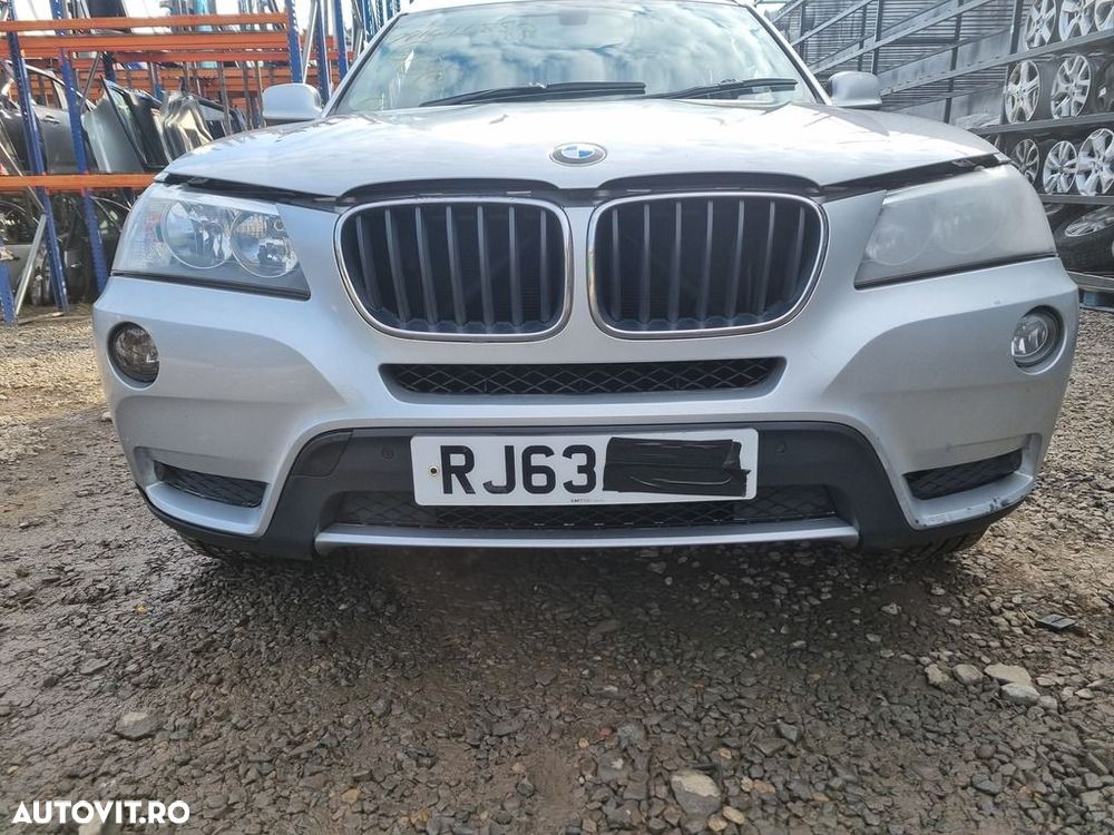 Bara fata BMW X3 F25 2010 - 2014 Titansilber 354 (1478) Diesel model fara spalatoare far - 1