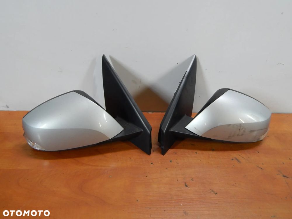 Lusterko przód Renault LAGUNA III 07-16 TED69 srebrne Łuków części - 1