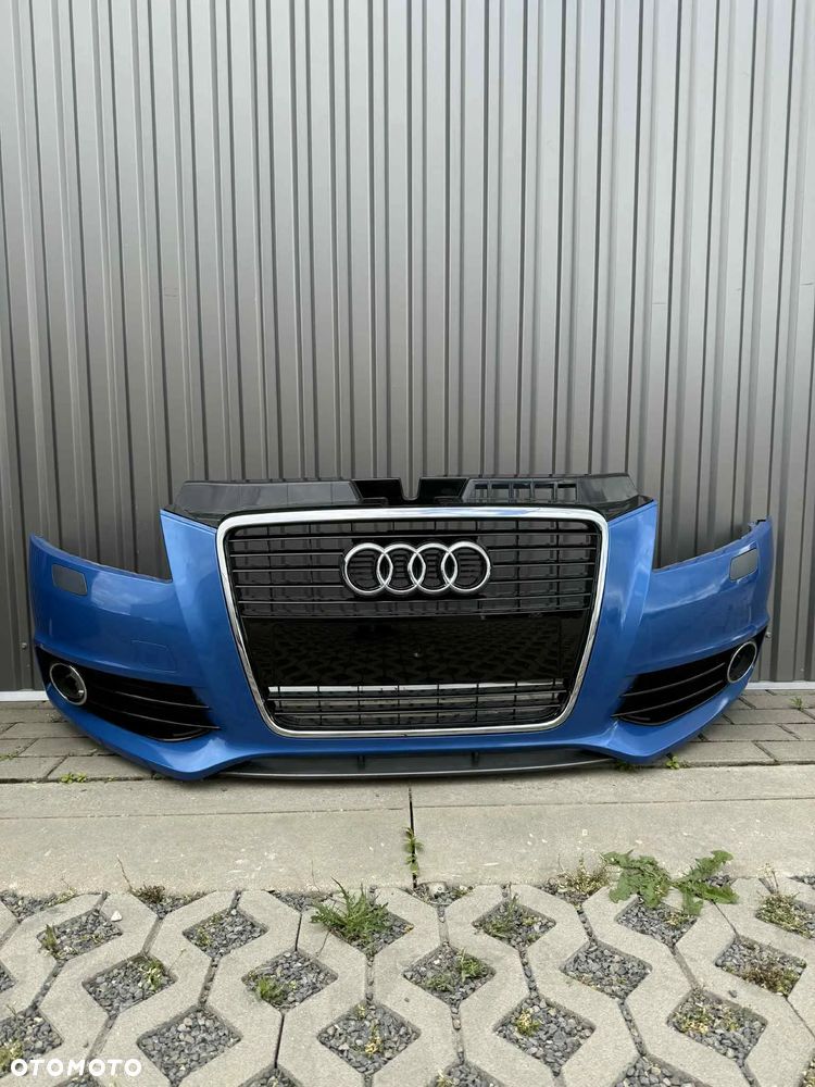 Audi A3 8P FL Lift Zderzak Przedni przód S-Line kompletny LX5V Xenon 08-12r - 1