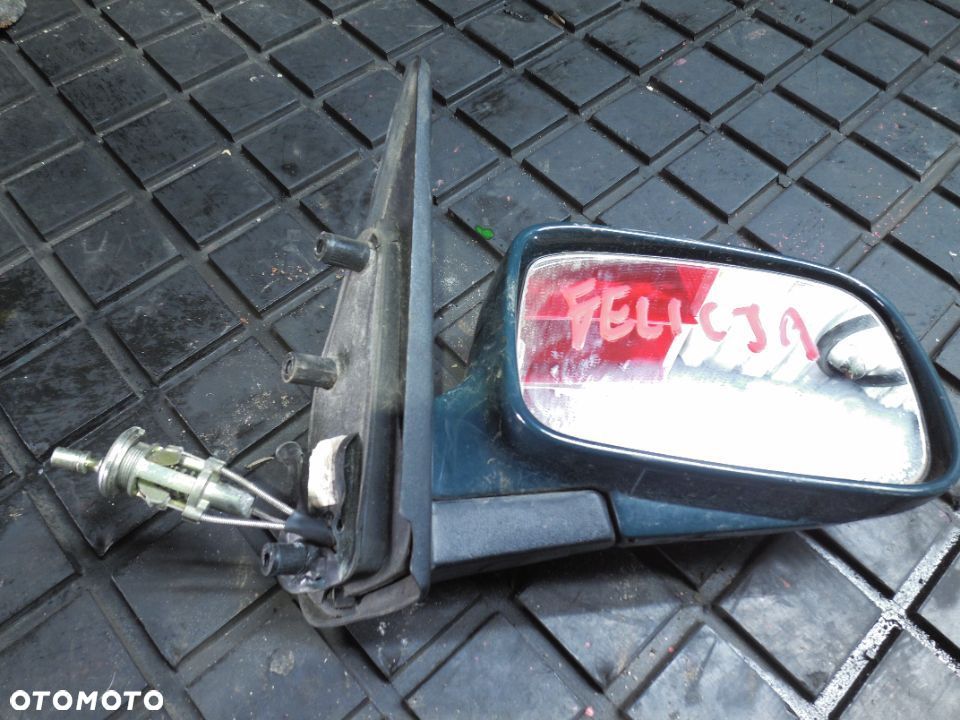 SKODA FELICIA LUSTERKO PRAWE MANUALNE ZIELONE EUROPA - 2