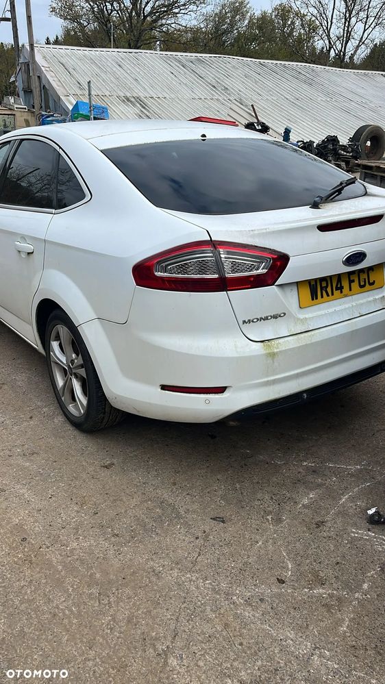 Ford Mondeo Mk4 HB 2014r Lift Lakier Frozen White H7 Części - 4