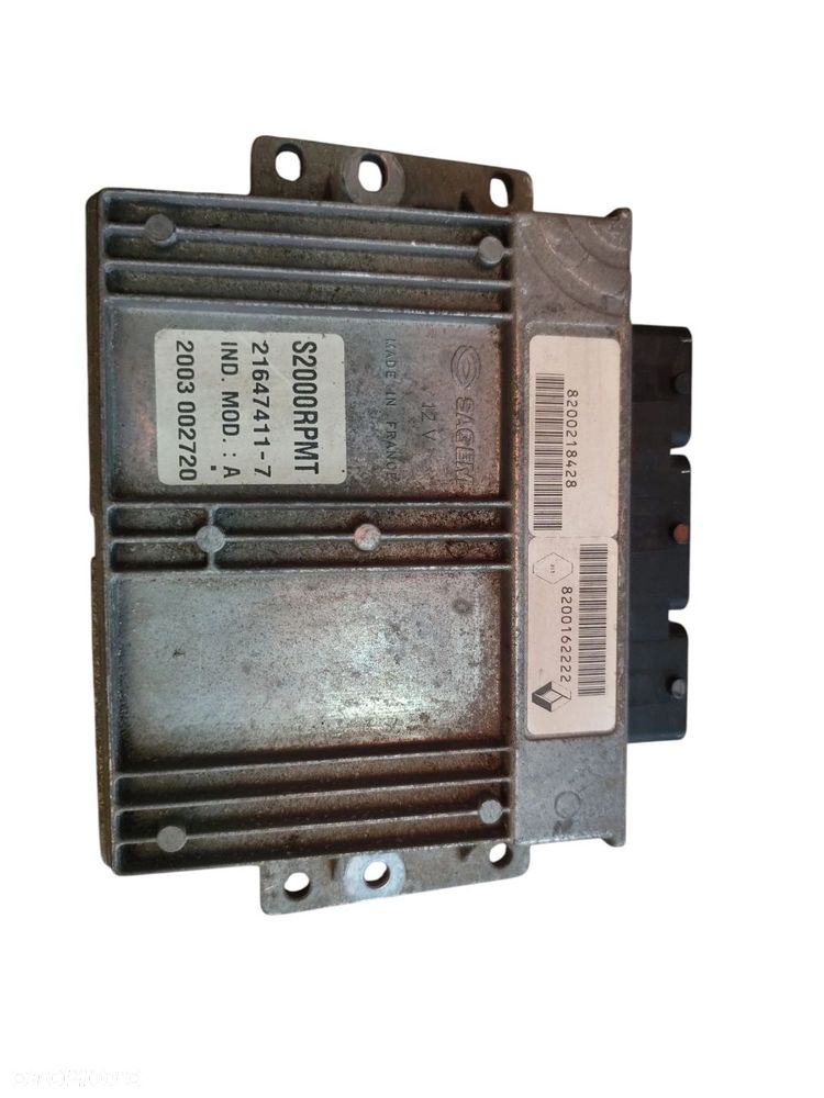 KOMPUTER STEROWNIK SILNIKA RENAULT ESPACE IV (2003-2006) 2.0 T 163KM 8200218428 - 1