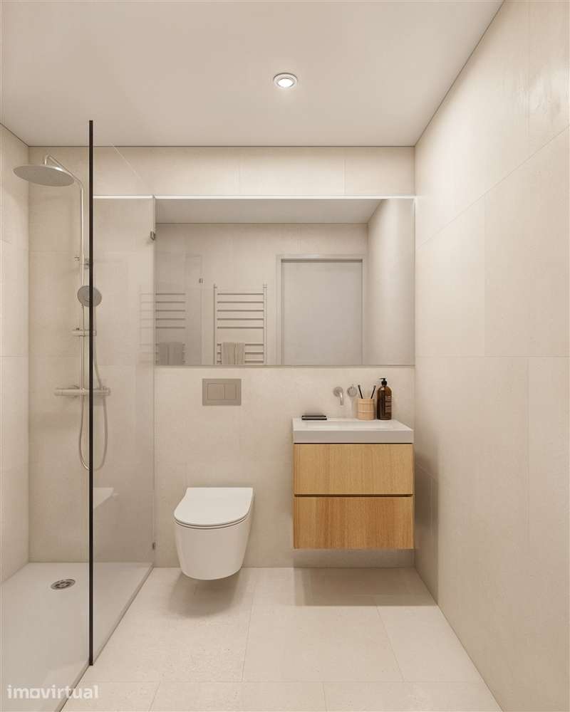 Apartamento T2+1 com terraço com 70 m2, último piso, Freixo - Grande imagem: 5/21