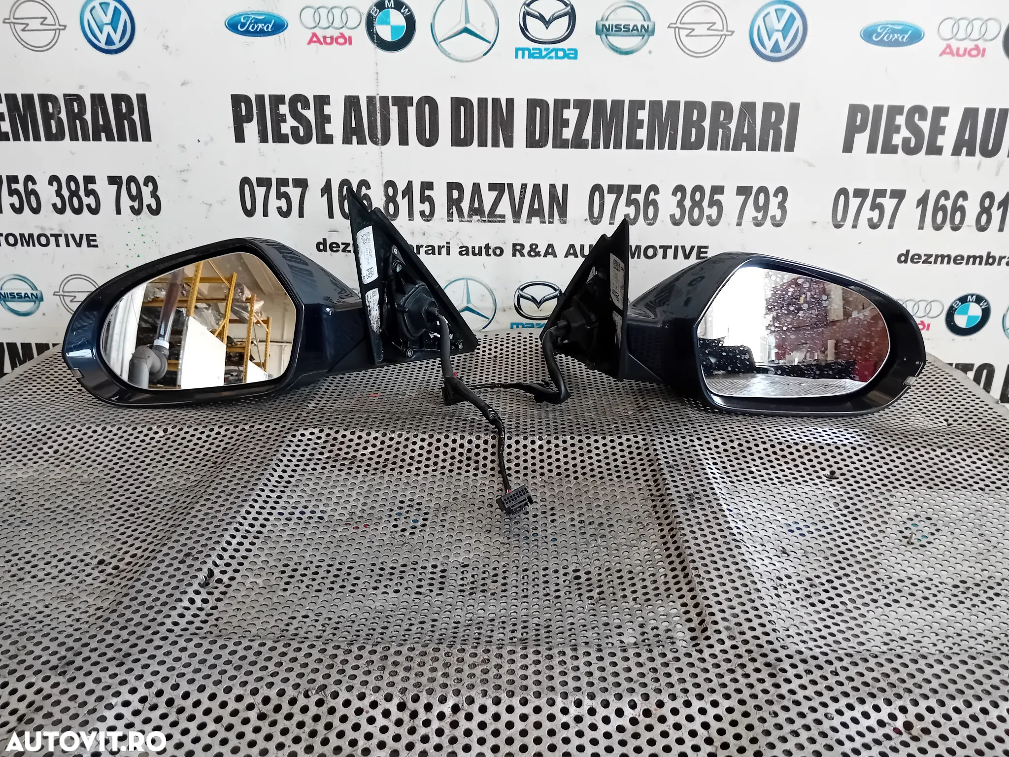 Oglinzi Oglinda Stanga Dreapta Audi A6 4G C7 2012-2018 Fara Rabatare 6 Fire La Mufa ANGLIA - 7