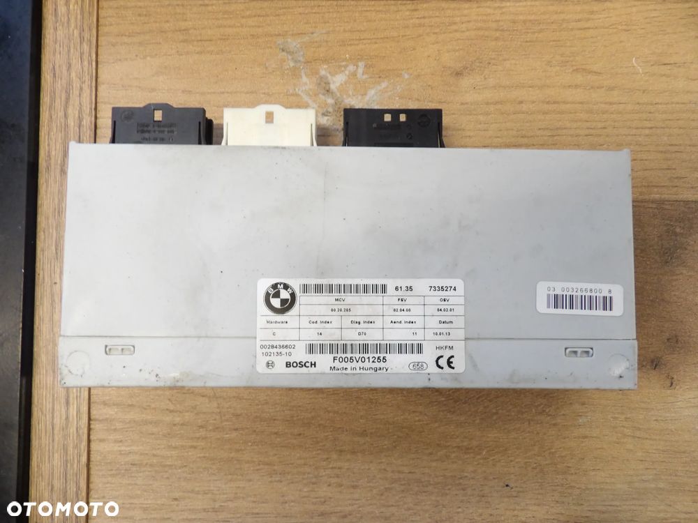 BMW - E70,X5 - STEROWNIK , MODUŁ PODNOSZENIA KLAPY BAGAŻNIKA - 7335274 - 1