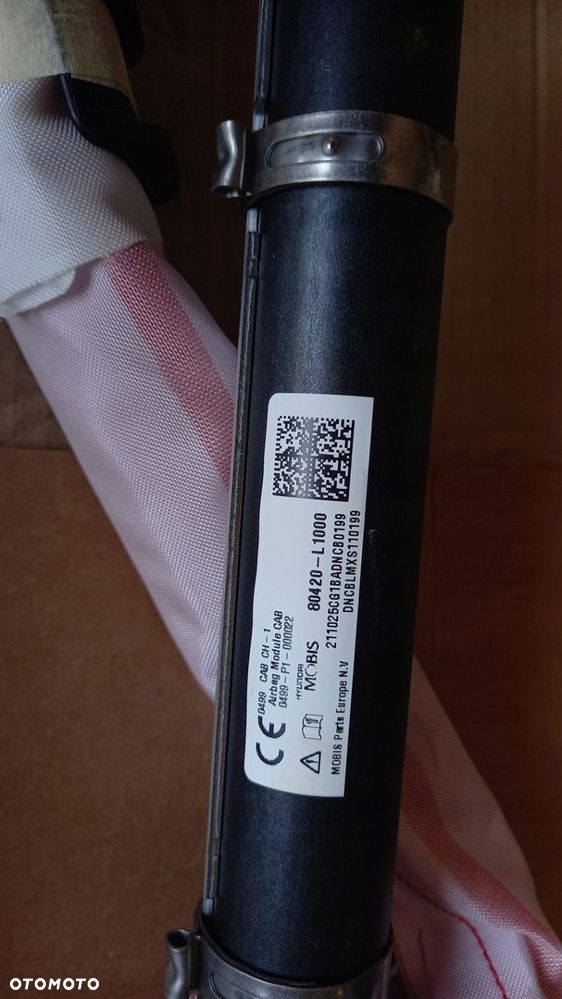 HYUNDAI SONATA VIII DN8 kurtyna lewa prawa 80420-L1000 80410-L1000 - 3