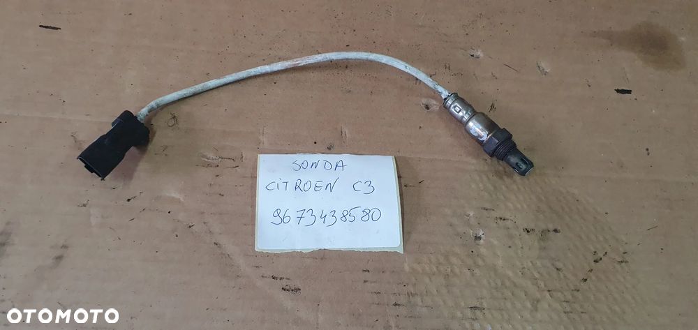Sonda lambda czujnik Citroen C3 II 1.0 VTI 9673438580 - 1