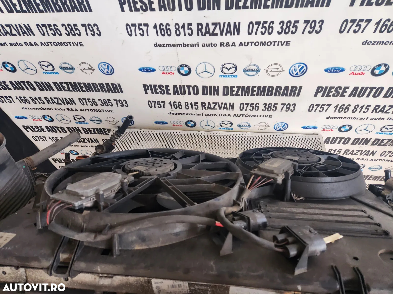 Trager Calandru Complet Audi Q7 7L 3.0 Diesel Automat Radiator Apa Clima Armatura Termocupla Dezmem - 8