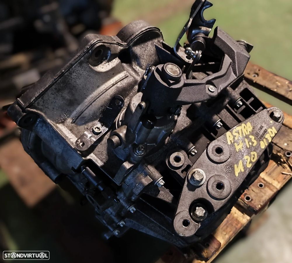 CAIXA DE  6 VELOCIDADES OPEL ASTRA H 1.3CDTI 90CV M20 M20013DI M20O13DI - 1