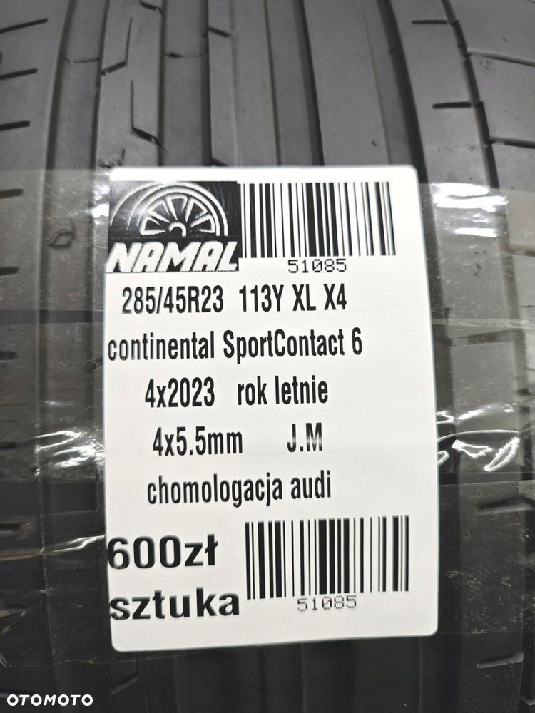 285/45r21 continental 2023 opony letnie 5,5mm 51085 - 16