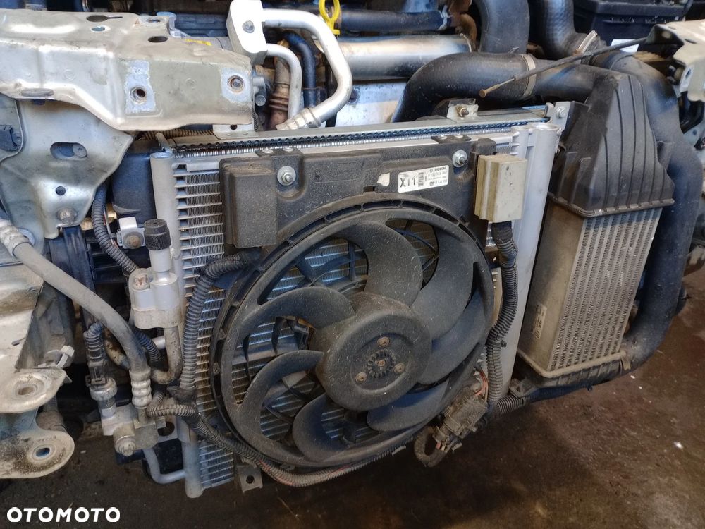 Chłodnice komplet, chłodnica klimatyzacji, wody, wiatrak, opel astra H - 6