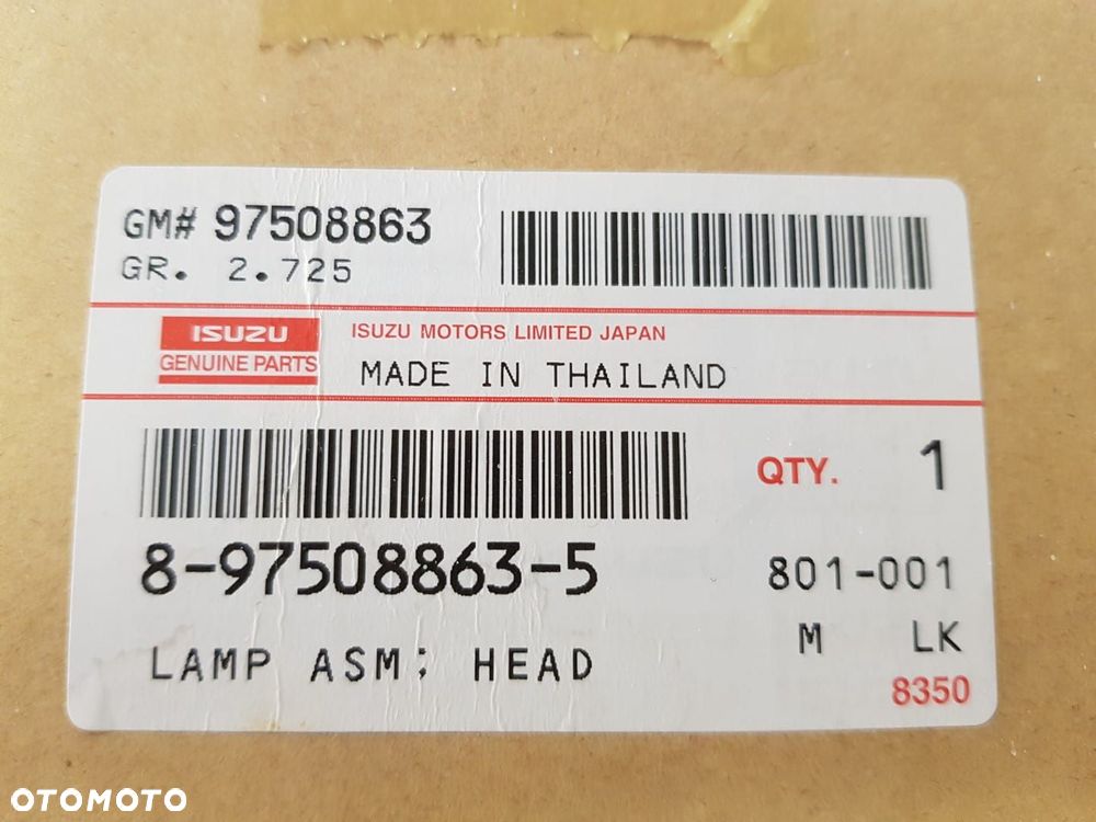 ISUZU D-MAX DMAX 3 III LIFT 21- LAMPA PRAWA FULL LED IDEALNA 97508863 100-8R007 - 13