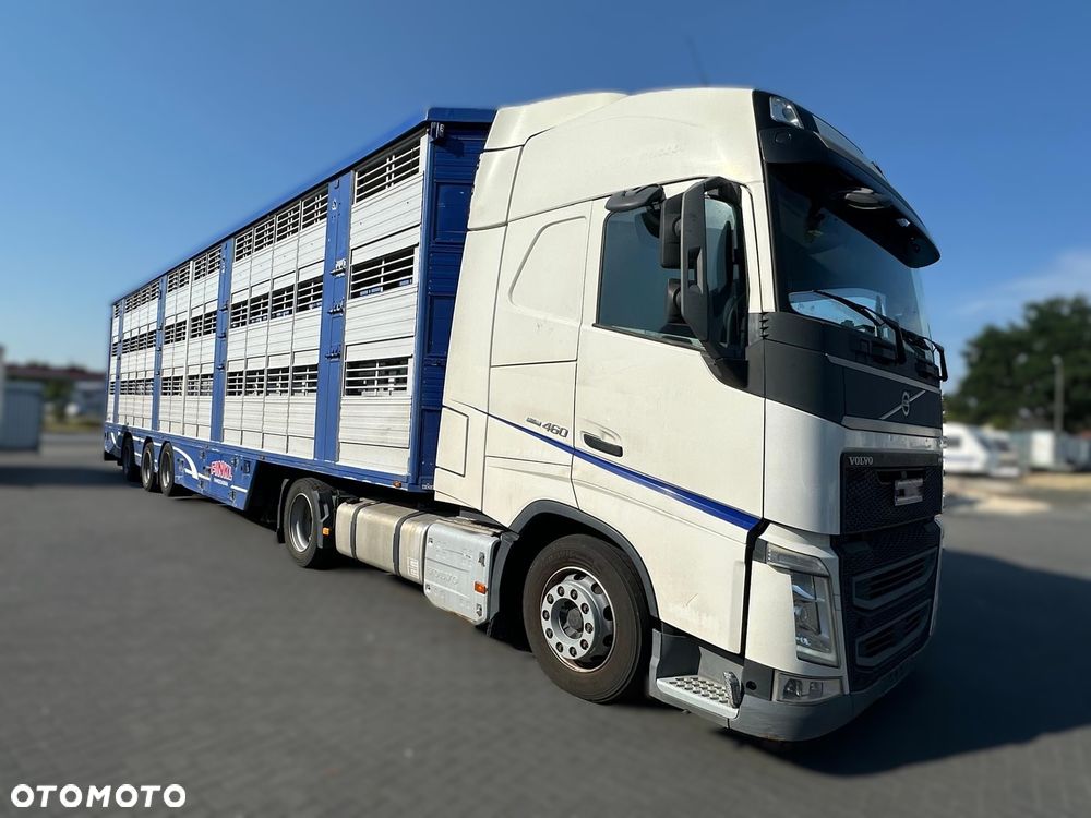 Volvo FH 460 EURO 6 + FINKL 3-POZIOMOWA | PODNOSZONY DACH | POIDŁA | WENTYLATORY - 2