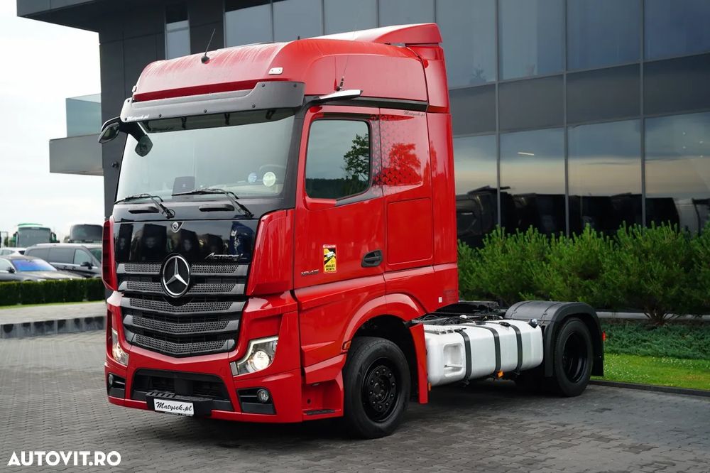 Mercedes-Benz ACTROS 1845 / MEGA / PLATĂ JOSĂ / MP5 / SPAȚIU MARE / 100% ANVELOPE / CONTRACT POST-SERVICE - 3