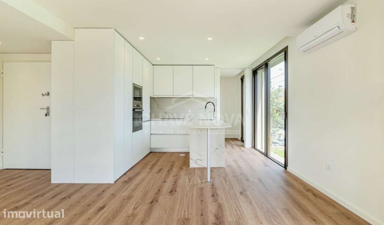 T1 Novo c/ Varanda e Lugar de Garagem em Arcozelo (Praias) - Grande imagem: 2/13