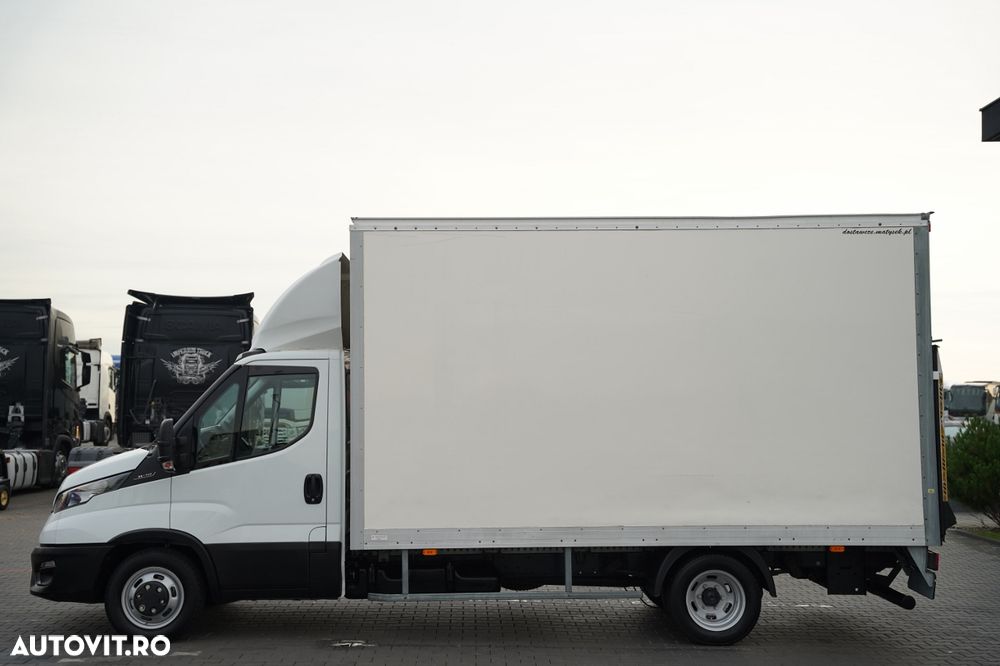 Iveco DAILY 35-140 / CAROSERIE TIP BOX - 4,3 M / LIFT HIDRAULIC PALFINGER - 750 KG / IMPORT - 6