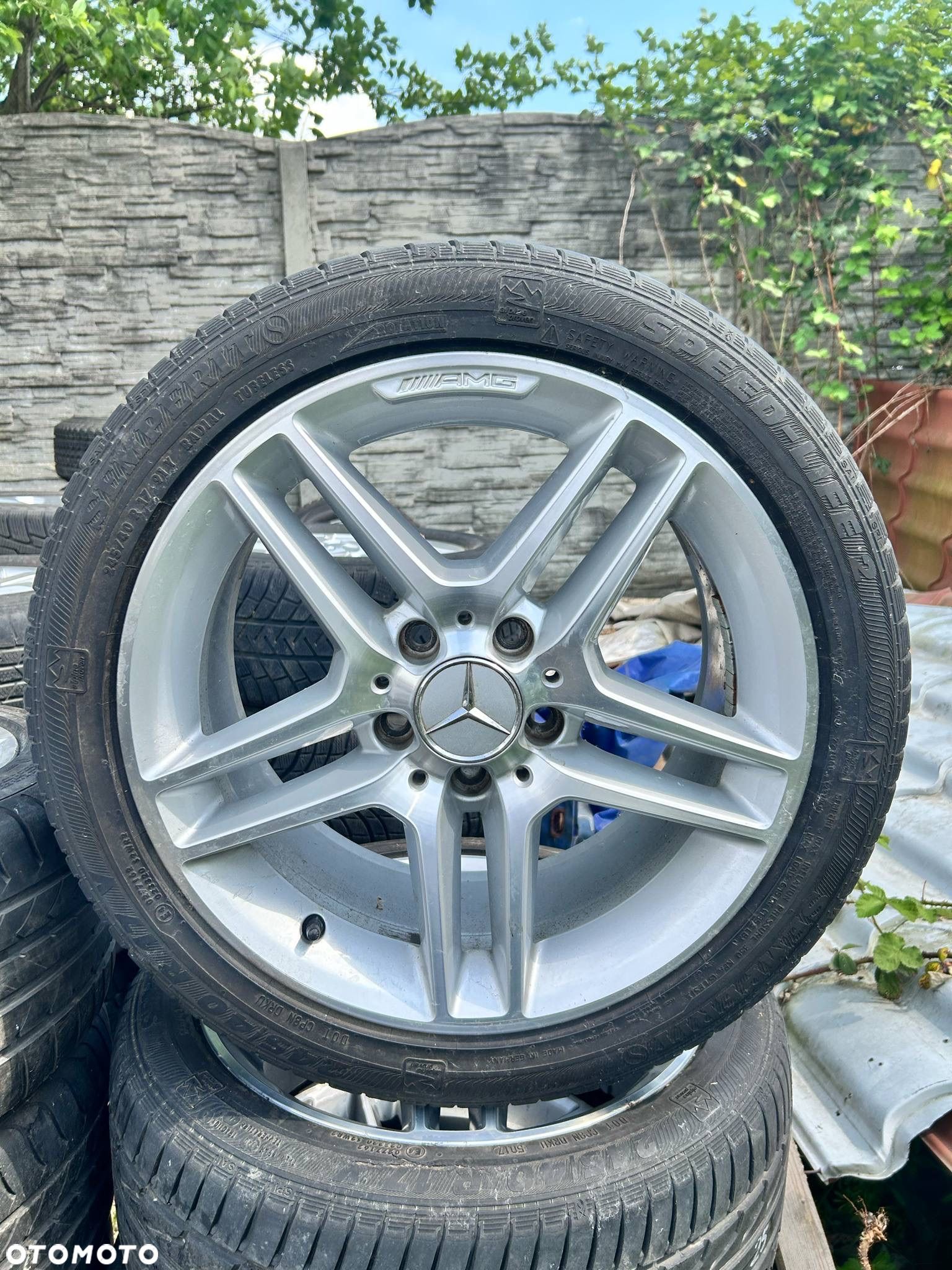 Koła kompletne lato letnie Mercedes AMG 8.5Jx17H2 ET58 17 cali 245/40 R17 - 1