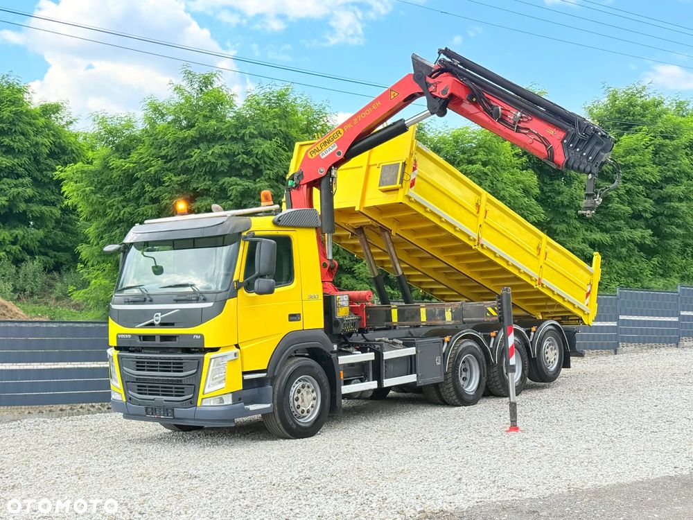Volvo * Volvo FM 380 * Kiper Wywrotka * 8x4 * Kran Palfinger PK 27001-EH * Sprowadzony * - 31