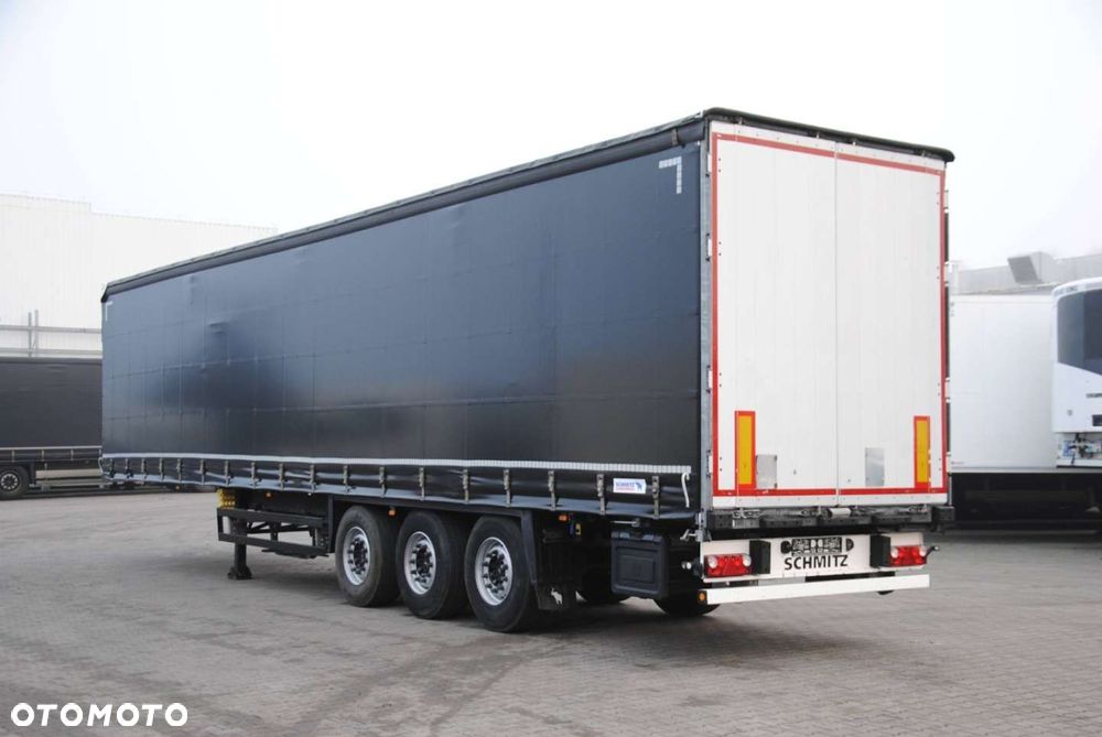 Schmitz Cargobull SCS kurtyna, podnoszona oś - 6