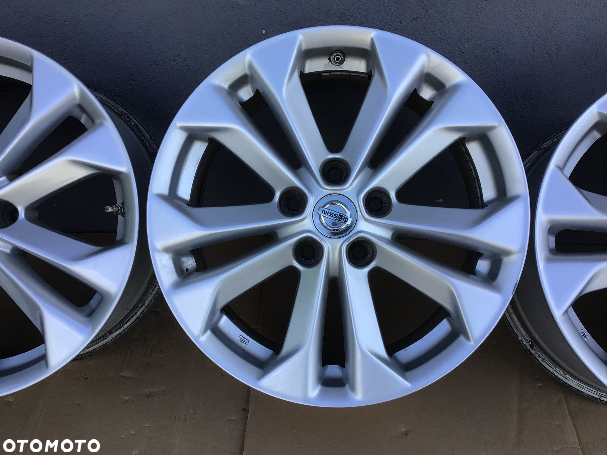 Felgi aluminiowe 4szt Nissan x-trail Qashqai 17x7 et45 5x114,3 z czujnikami - 3