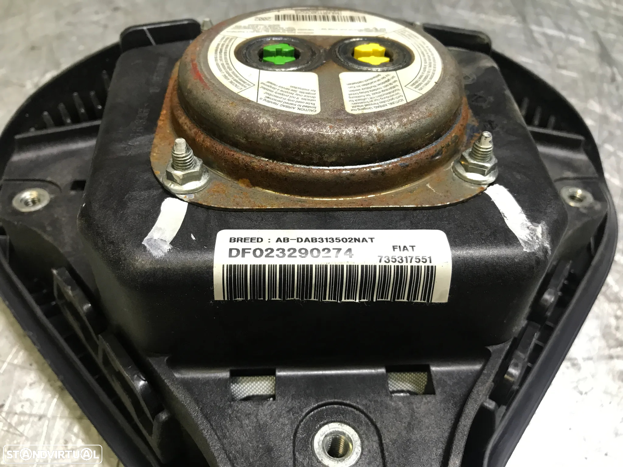 AIRBAG DO VOLANTE FIAT STILO 735317551 - 2