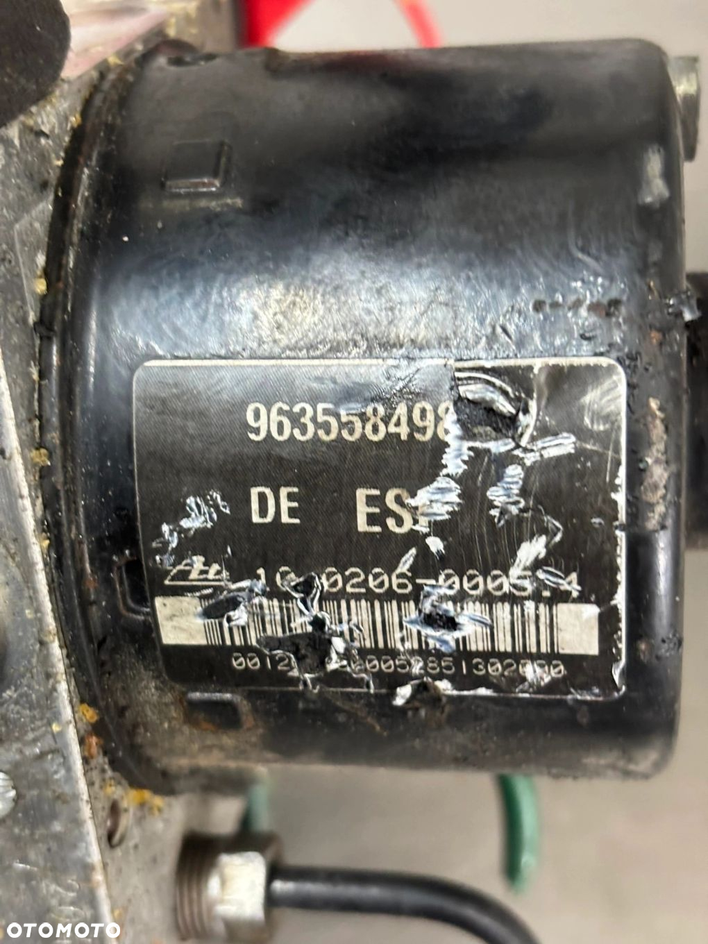 POMPA HAMULCOWA ABS STEROWNIK PEUGEOT CITROEN 9635584980 - 2