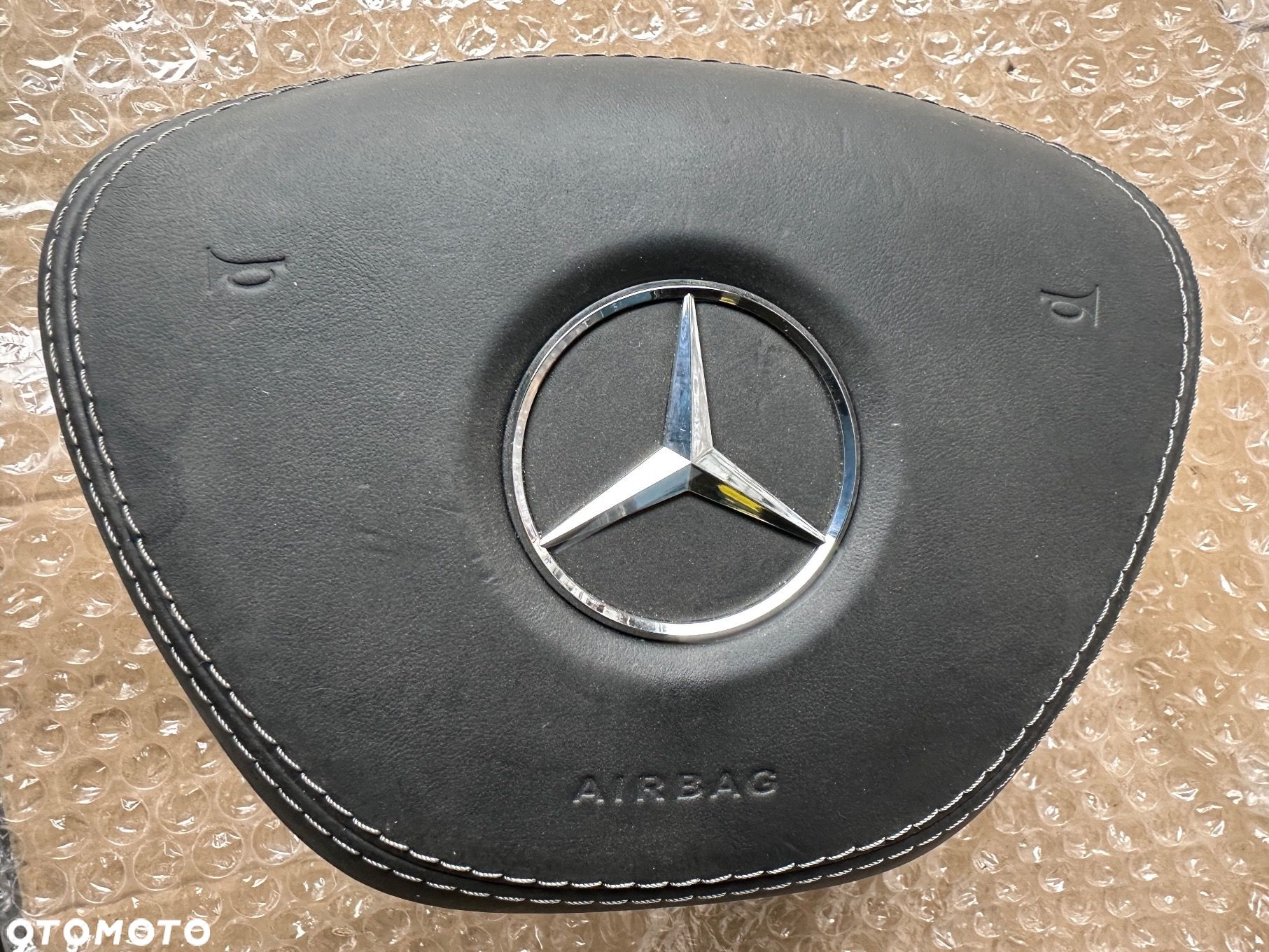 MERCEDES S 222 c 217 maybach x222 zaślepka  poduszki kierowcy air  bag - 1