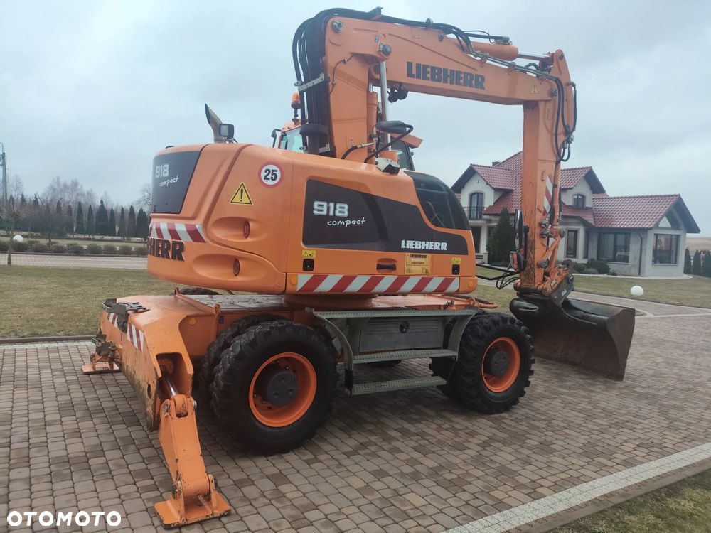 Liebherr Liebherr A 918 COMPACT / BEZ DPF I ADBLUE / SPROWADZONA / KOPARKA KOŁOWA / 10 000 MTG / KOMPLET ŁYŻEK / - 5