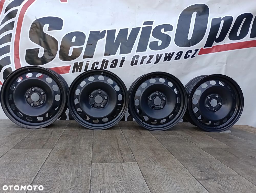 FELGI STALOWE 5x112 R16 6J ET43 VW T-ROC GOLF SKODA KAROQ OCTAVIA SEAT ATECA LEON AUDI Q2 A3 - 3