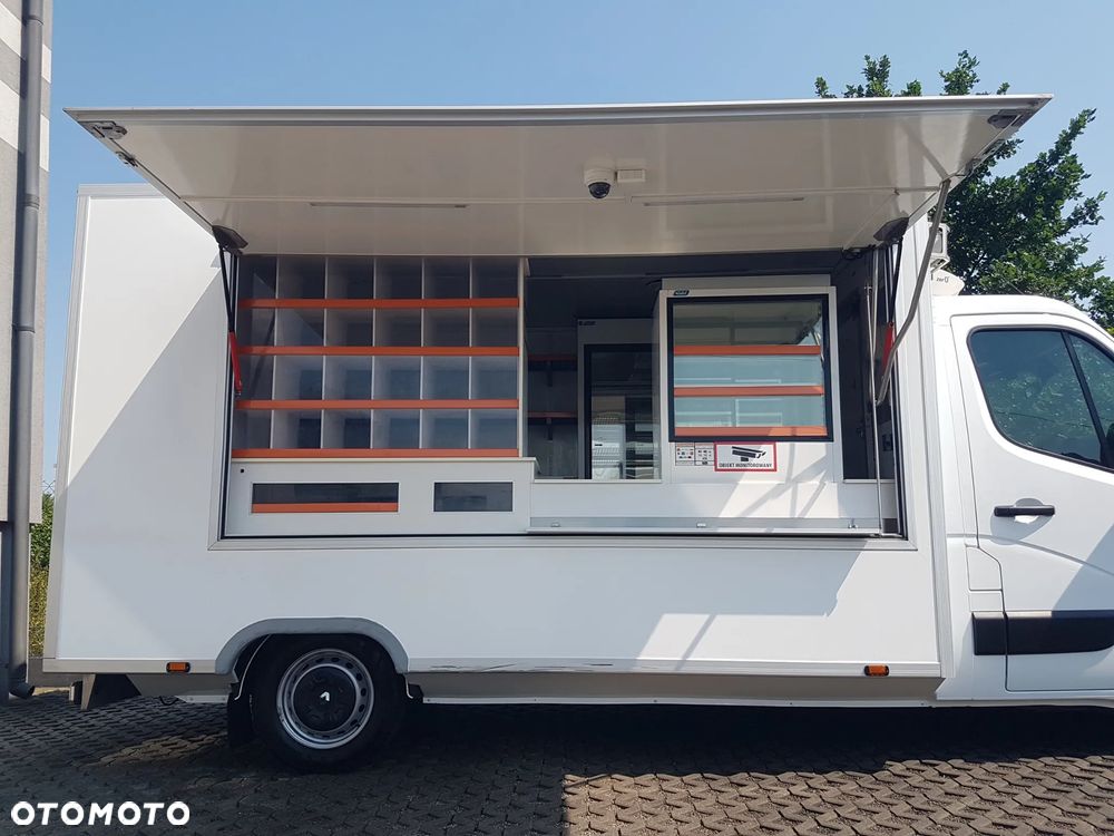 Renault MASTER SKLEP BAR FOODTRUCK KONTENER NISKOPODŁOGOWY AUTOSKLEP AGREGAT AC KLIMA DMC 3500KG - 6