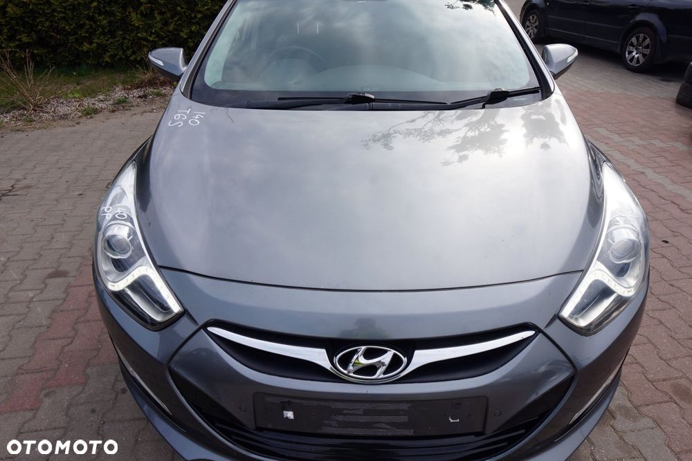 MASKA ZDERZAK BŁOTNIKI LAMPY I40 VF T6S  HYUNDAI 2011-2014 SZARY PRZÓD KOMPLETNY - 2