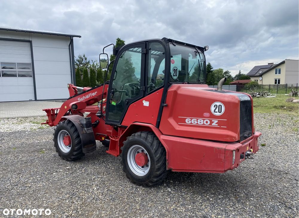 Schäffer 6680Z Ładowarka przegubowa czołowa - 3