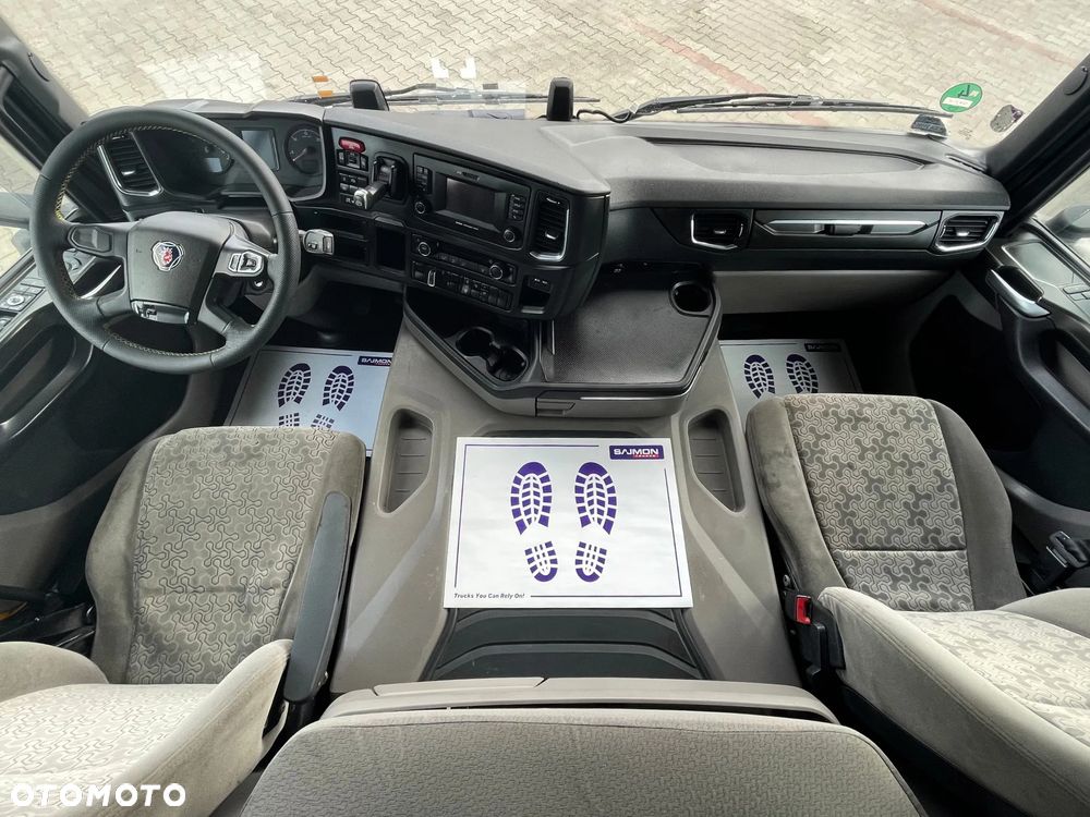 Scania G280 / ZESTAW TANDEM 120 M3 / PRZEJAZDOWY / 7,75 M + 7,75 M / SALON PL - 6