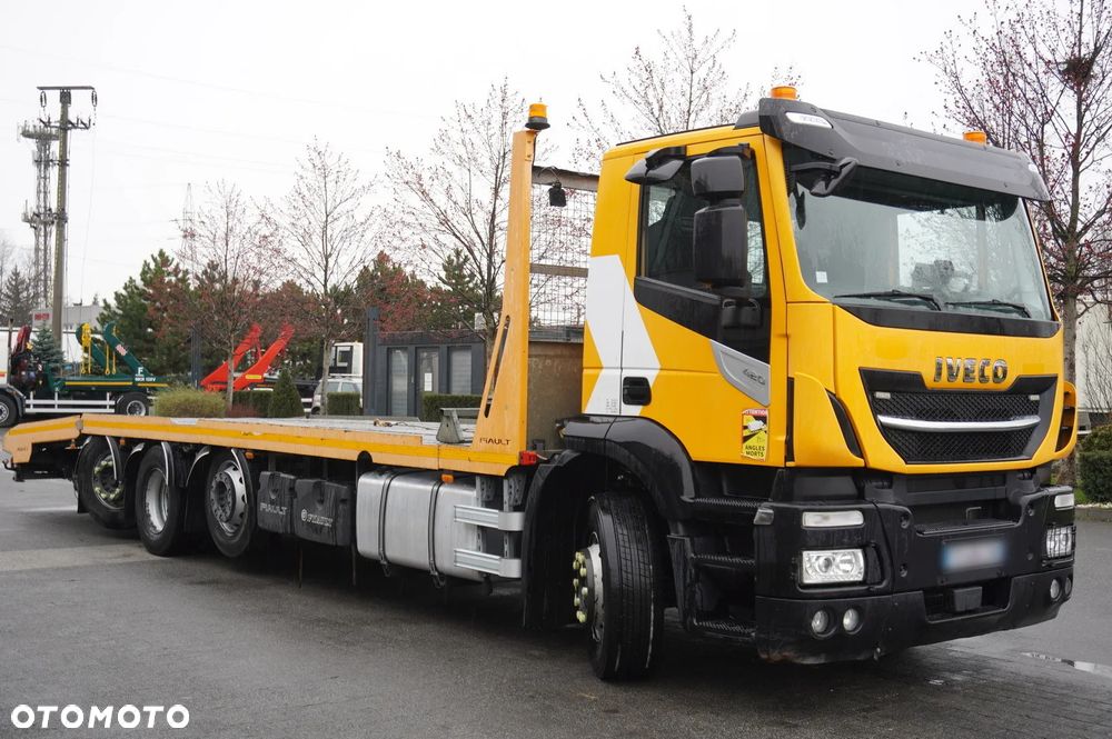 Iveco Stralis 420 8x2 / Zabudowa laweta Fiault / 2 osie skrętne / 17,6 t ładowności_251096 - 8