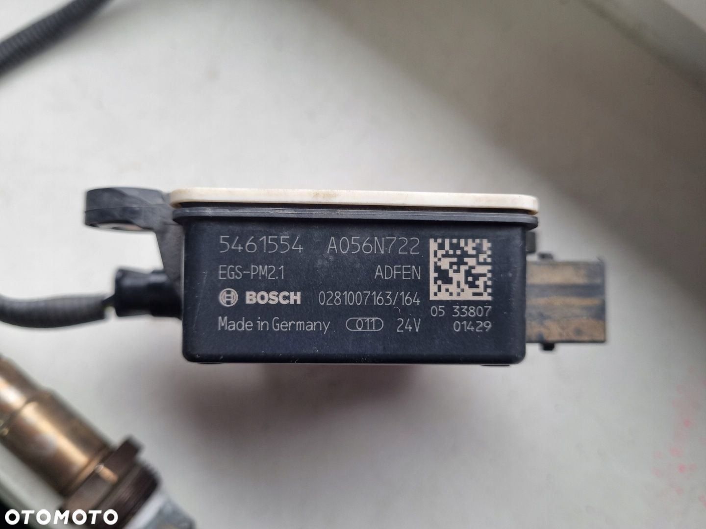 CZUJNIK CZĄSTEK STAŁYCH , SADZY DPF DAF XF 106 , CF EURO 6 LIFT 0281007163 - 2