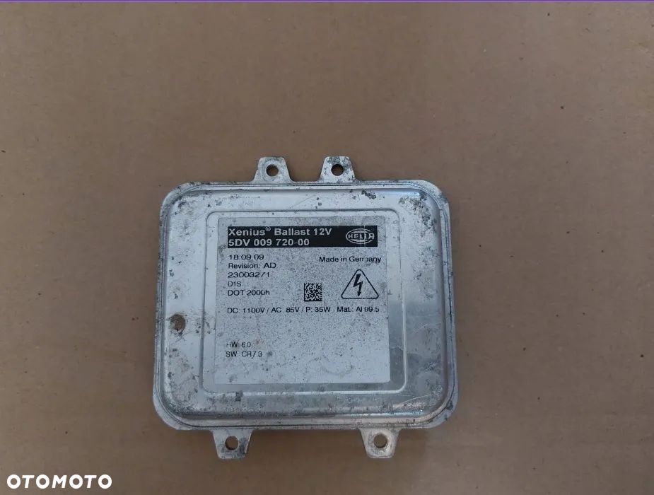 Przetwornica xenon Opel 5dv00972000 oryginał