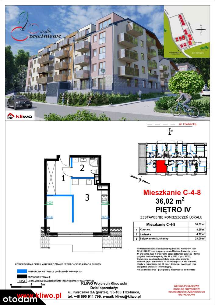 Mieszkanie do własnej aranżacji | 4. piętro | Stan deweloperski