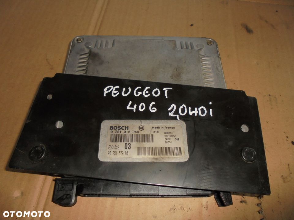 KOMPUTER SILNIKA 0281610248 9635157080 PEUGEOT - 2