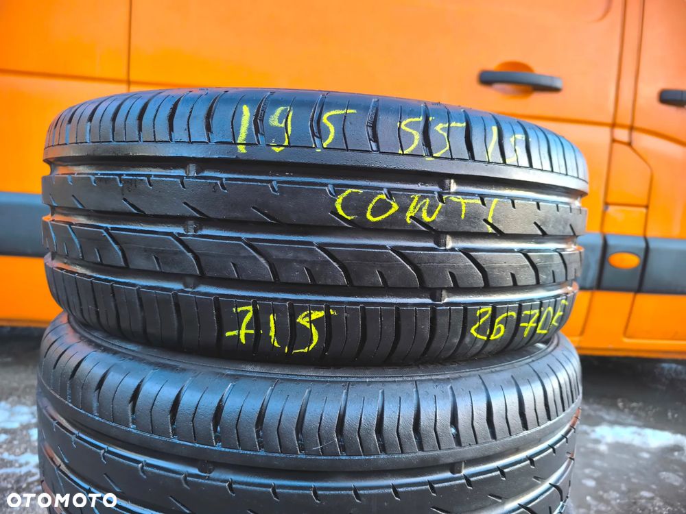 195/55R15 85H Opony Letnie Lato CONTINENTAL ContiPremiumContact 2 7mm Legnica ALU-RAD 195/55 - 4