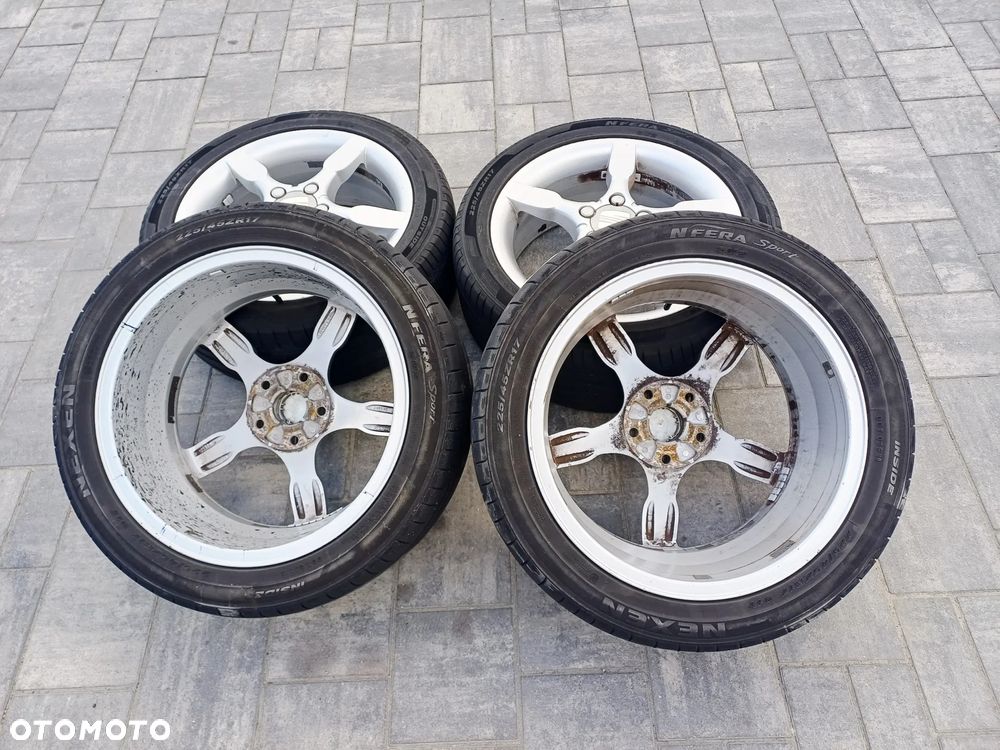 FELIGI Z OPONAMI ALUMINIOWE SEAT LEON II R17 5X112 ET54 57,1 mm OPONY 225/45 R17 LATO NR6 - 10