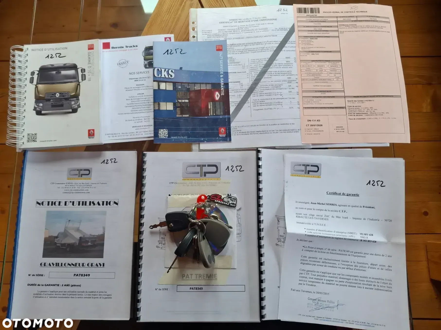 Renault D16 Skrapiarka CTP Constructeur Naprawa Asfaltu Rozsypywacz Grysu Wywrotka - 39