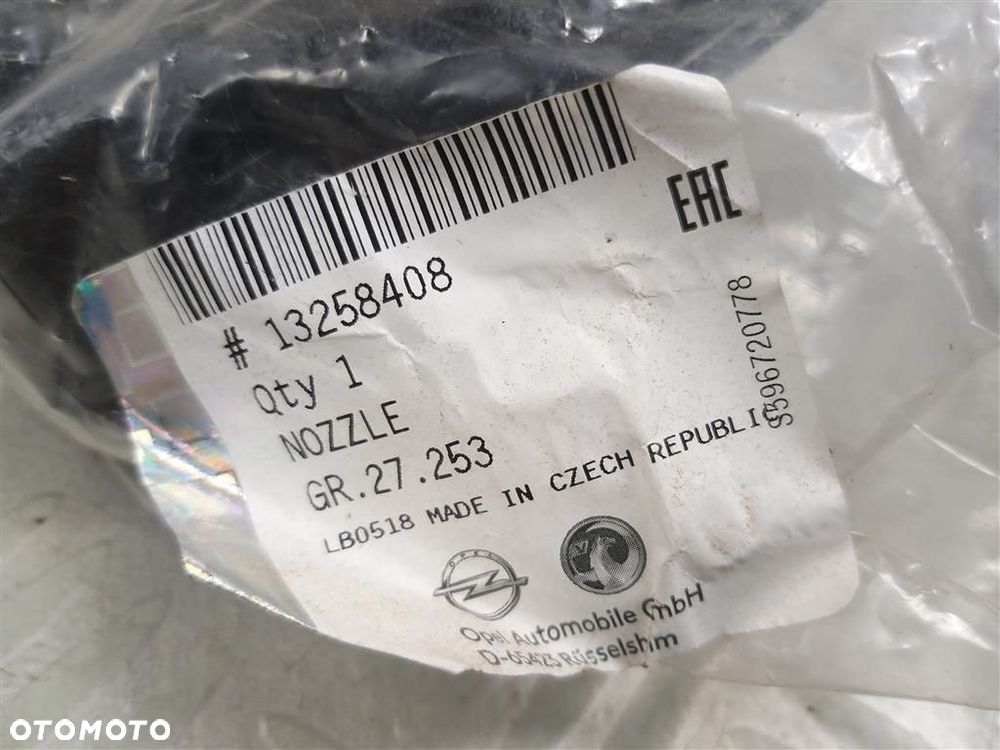 Spryskiwacz reflektora lampy PRAWY Opel Astra IV J 2010-2020 NOWY - 2