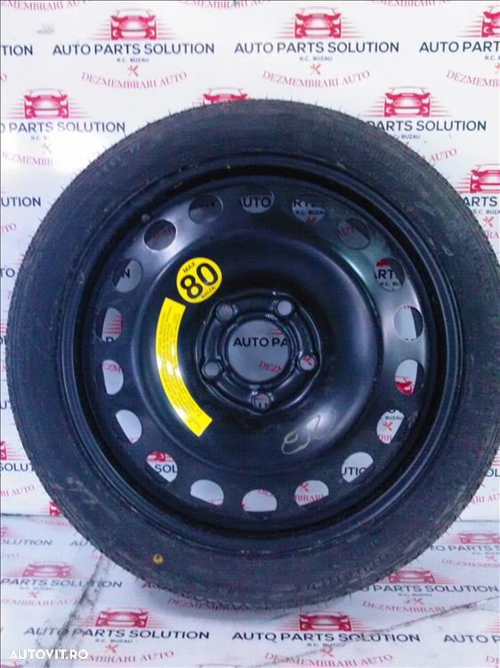 roata rezerva opel astra h 1.7 cdti an fabr. 2006 - 1
