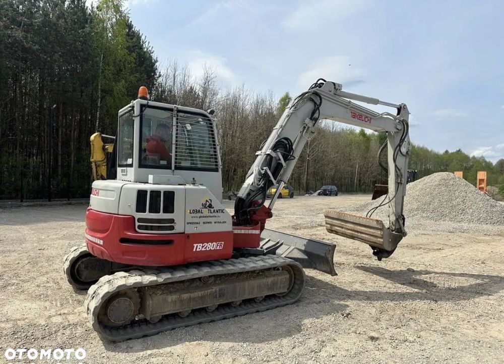 Takeuchi Tb280FR 2018 koparka mini 8-9-10 ton , dx80, 308, ecr88, - 2
