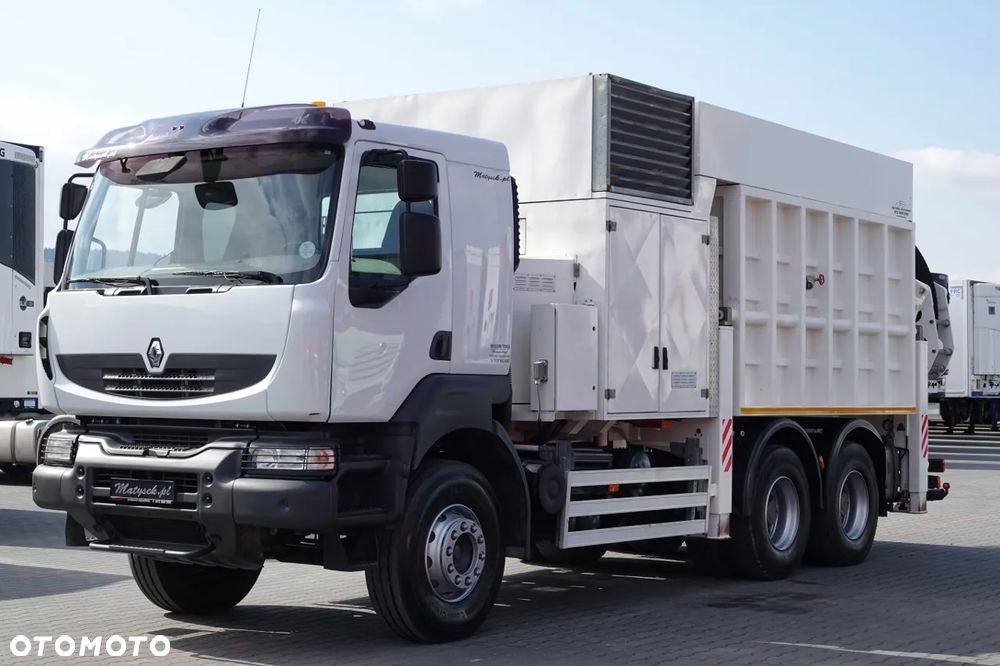 Renault KERAX 450 / 6x4 / KOPARKA SSAĄCA / MTS SAUGBAGGER 3A11T /ASENIZACYJNY / ŁADOWARKA PRÓŻNIOWA / WUKO / MŁOT / STEROWANIE RADIOWE - 2